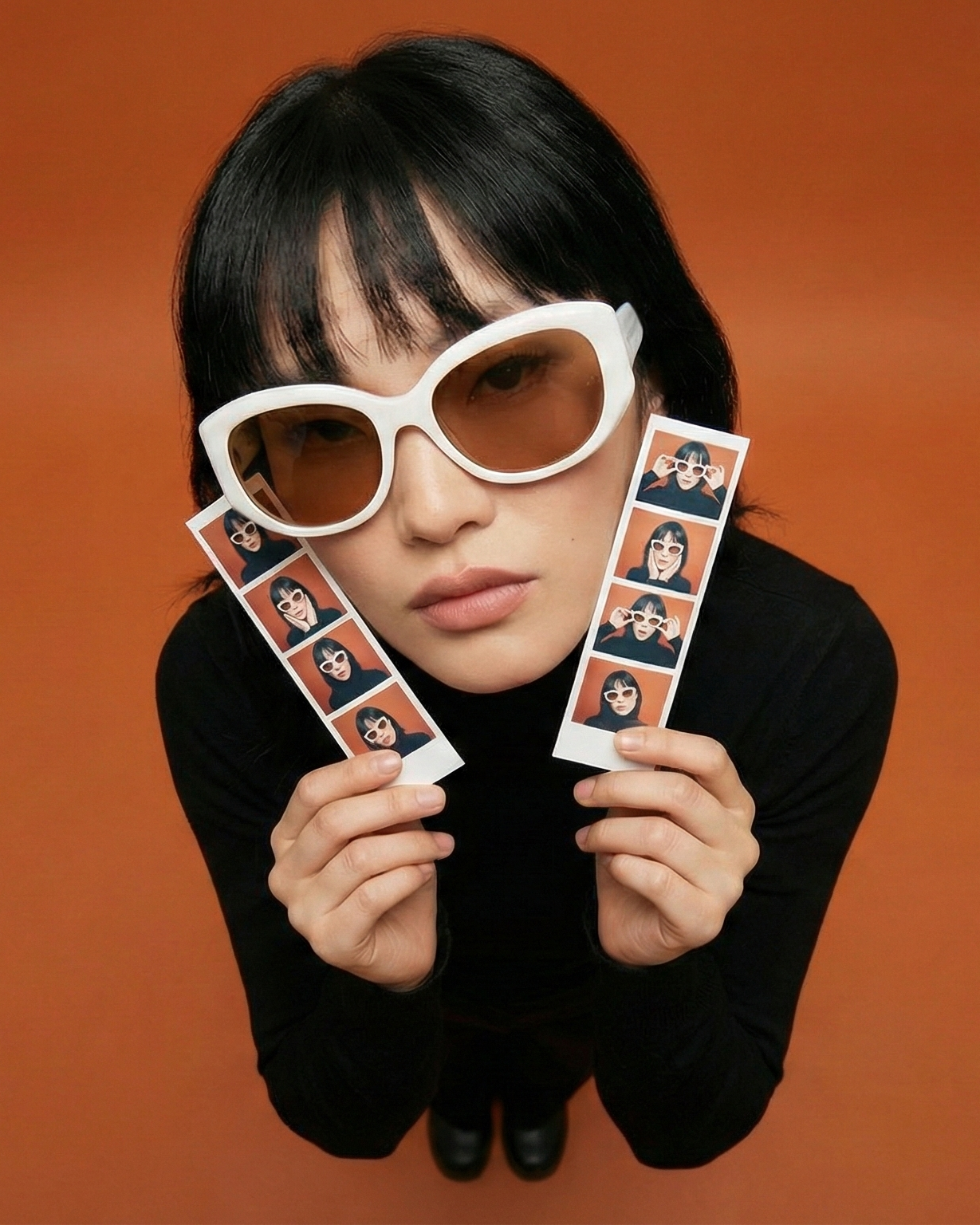 Photo booth portrait